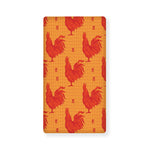 Chinese Rooster Pattern Print Baby Crib Sheet