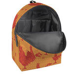 Chinese Rooster Pattern Print Backpack