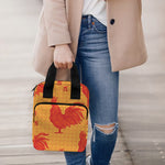 Chinese Rooster Pattern Print Bible Tote Bag