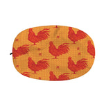 Chinese Rooster Pattern Print Car Side Mirror Covers