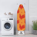 Chinese Rooster Pattern Print Ironing Board Cover