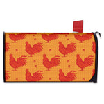 Chinese Rooster Pattern Print Mailbox Cover