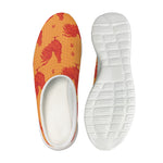 Chinese Rooster Pattern Print Mesh Casual Shoes