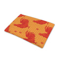 Chinese Rooster Pattern Print Pet Cooling Mat Cover