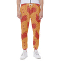 Chinese Rooster Pattern Print Joggers