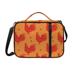 Chinese Rooster Pattern Print Shoulder Strap Bible Bag