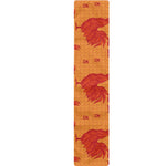 Chinese Rooster Pattern Print Table Runner