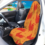 Chinese Rooster Pattern Print Waterproof Car Seat Cover
