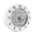 Chinese Sea Dragon Pattern Print Alarm Clock