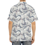 Chinese Sea Dragon Pattern Print Aloha Shirt