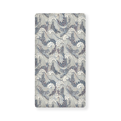 Chinese Sea Dragon Pattern Print Baby Crib Sheet