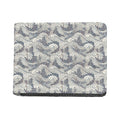 Chinese Sea Dragon Pattern Print Bifold Wallet