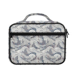 Chinese Sea Dragon Pattern Print Briefcase Bible Bag
