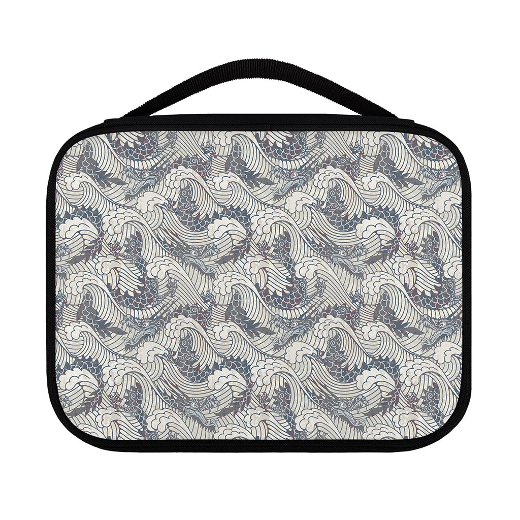 Chinese Sea Dragon Pattern Print Classic Bible Case