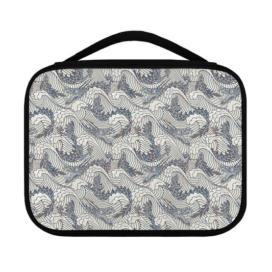 Chinese Sea Dragon Pattern Print Classic Bible Case