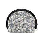 Chinese Sea Dragon Pattern Print Coin Purse