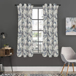 Chinese Sea Dragon Pattern Print Curtain