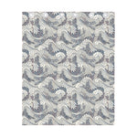 Chinese Sea Dragon Pattern Print Curtain