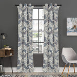 Chinese Sea Dragon Pattern Print Curtain