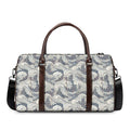 Chinese Sea Dragon Pattern Print Duffel Bag