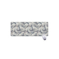 Chinese Sea Dragon Pattern Print Extended Mouse Pad