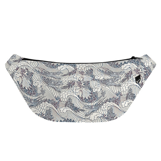 Chinese Sea Dragon Pattern Print Fanny Pack