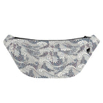 Chinese Sea Dragon Pattern Print Fanny Pack