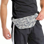 Chinese Sea Dragon Pattern Print Fanny Pack