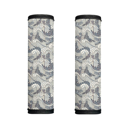 Chinese Sea Dragon Pattern Print Handle Covers