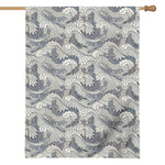 Chinese Sea Dragon Pattern Print House Flag