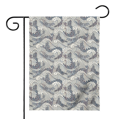 Chinese Sea Dragon Pattern Print House Flag