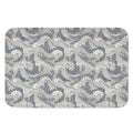 Chinese Sea Dragon Pattern Print Indoor Door Mat
