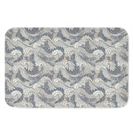 Chinese Sea Dragon Pattern Print Indoor Door Mat