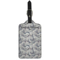 Chinese Sea Dragon Pattern Print Luggage Tag