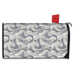 Chinese Sea Dragon Pattern Print Mailbox Cover