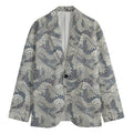 Chinese Sea Dragon Pattern Print Men's Blazer