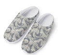 Chinese Sea Dragon Pattern Print Mesh Casual Shoes