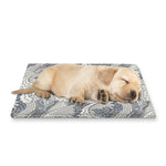 Chinese Sea Dragon Pattern Print Pet Cooling Mat Cover