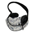 Chinese Sea Dragon Pattern Print Pet Sling Carrier