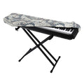 Chinese Sea Dragon Pattern Print Piano Keyboard Cover
