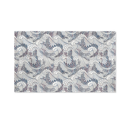 Chinese Sea Dragon Pattern Print Polyester Flag