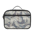 Chinese Sea Dragon Pattern Print Portable Lunch Bag
