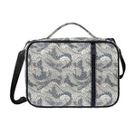 Chinese Sea Dragon Pattern Print Shoulder Strap Bible Bag