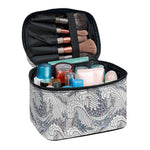 Chinese Sea Dragon Pattern Print Travel Makeup Bag