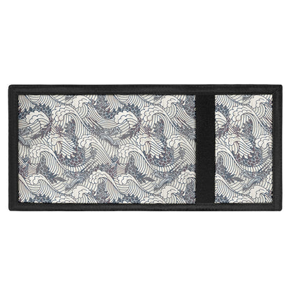 Chinese Sea Dragon Pattern Print Trifold Wallet