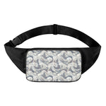 Chinese Sea Dragon Pattern Print Waist Bag