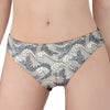 Chinese Sea Dragon Pattern Print Women's Panties