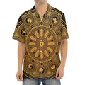 Chinese Zodiac Calendar Signs Print Aloha Shirt