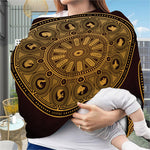 Chinese Zodiac Calendar Signs Print Baby Seat Cover