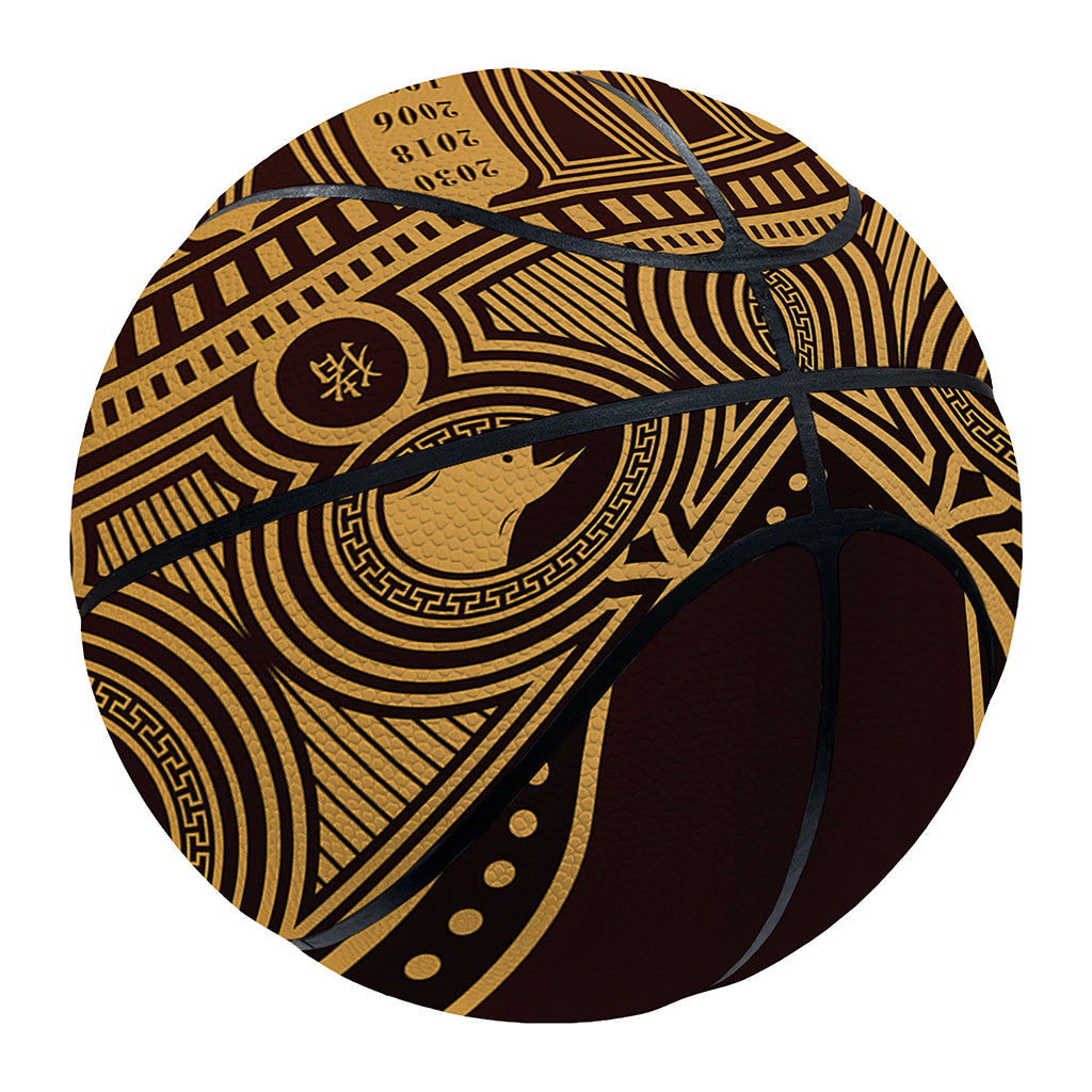 Chinese Zodiac Calendar Signs Print Basketball
